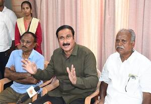 Anbumani condemns forcing 4 MLAs to resign and merging them into the party as a democratic assassination