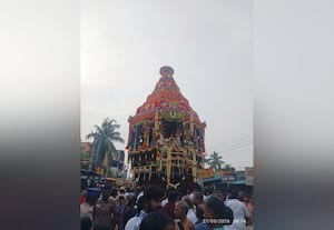  பாடலாத்ரி நரசிம்ம பெருமாள் கோவிலில் தேர் திருவிழா