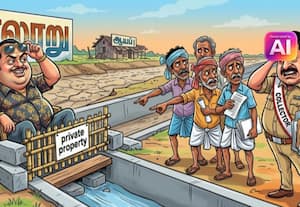  உபரிநீர் வடிகால்வாய் ஆக்கிரமிப்பு விவசாயிகள் கலெக்டரிடம் மனு