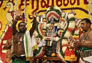  வைகாசி விசாக பிரம்மோற்சவத்தில் திருக்கல்யாண வைபவம் விமரிசை