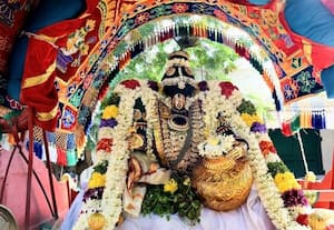  வெண்ணெய் தாழி கோலத்தில் வரதராஜ பெருமாள் அருள்பாலிப்பு 