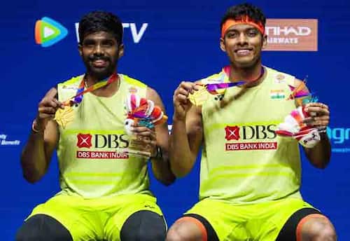 சாத்விக்-சிராக் ஜோடி 'சாம்பியன்': சிங்கப்பூர் ஓபன் பாட்மின்டனில்