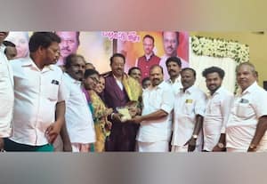  நகராட்சி கமிஷனருக்கு பணி நிறைவு விழா