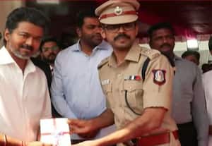 திருச்சி வந்தார் விஜய்: தொண்டர்கள் உற்சாக வரவேற்பு