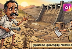முதல் போக நெல் சாகுபடி பணிகளில் ﻿ அவசரப்படாதீங்க: விவசாயிகள் பருவமழை தாமதத்தால்  நீர்வளத்துறை வேண்டுகோள்