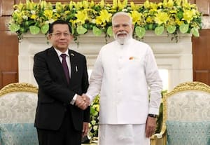  இந்திய பாதுகாப்புக்கு எதிரான நடவடிக்கைகளை எங்கள் மண்ணில் இருந்து அனுமதிக்க மாட்டோம் மியான்மர் அதிபர் ஆங் லைன் திட்டவட்டம்