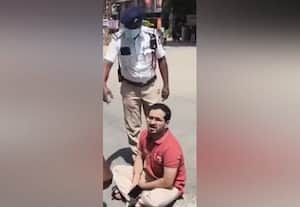  கர்நாடக கவர்னருக்காக போக்குவரத்து நிறுத்தம் எதிர்த்து போராடியவரால் பரபரப்பு