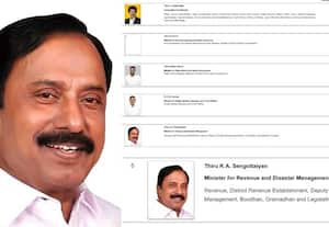 அமைச்சர்கள் 'சீனியாரிட்டி' பட்டியல்; செங்கோட்டையனுக்கு 5ம் இடம்!