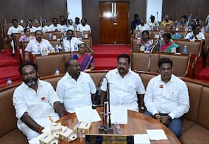 n மதுரை மாநகராட்சி கூட்டத்தில் தி.மு.க., - அ.தி.மு.க., - த.வெ.க.,﻿ கூட்டணி புதுசு...  : மங்கம்மாள் சத்திரம் இடிக்க தடை; 'அவர் லேண்ட்' ரத்துக்கு ஓ.கே.,