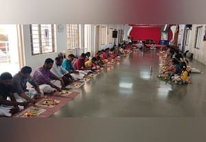  அமிர்தா பள்ளியில் விளக்கு பூஜை