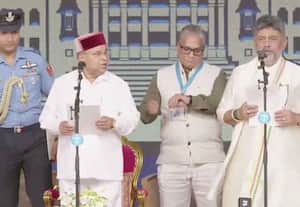 கர்நாடக முதல்வராக பதவியேற்றார் டி.கே.சிவக்குமார்