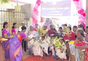 கோடை விடுமுறை முடிந்து பள்ளிகள் திறப்பு :மாணவர்களுக்கு உற்சாக வரவேற்பு