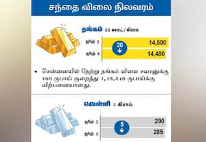 சந்தை விலை நிலவரம் தங்கம்/ வெள்ளி