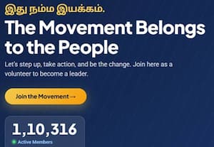 முதல் ஒரு மணி நேர நிலவரம்; ஒரு லட்சத்தை கடந்தது அண்ணாமலை கட்சியில் உறுப்பினர் எண்ணிக்கை!