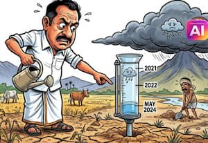  3 ஆண்டுகளை ஒப்பிடுகையில் கடந்த '‛மே'யில் மழை குறைவு
