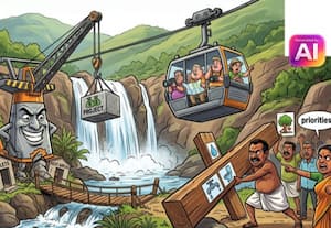 கும்பக்கரை அருவியில் அடிப்படை வசதிகளை ﻿ மேம்படுத்துங்கள்: கொடைக்கானல் ரோப்கார் திட்டத்திற்கு ஆய்வு
