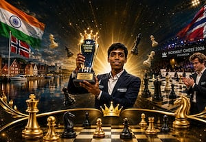 நார்வே செஸ் சாம்பியன் வென்ற முதல் இந்தியர்! வரலாற்று சாதனை படைத்தார் பிரக்ஞானந்தா