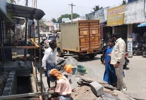 தேர் செல்லும் மாடவீதியில் ஆக்கிரமிப்பை அகற்ற கோரிக்கை