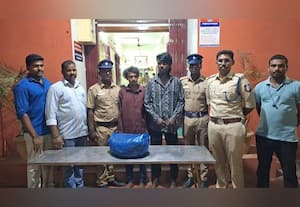  சிதம்பரத்தில் 4.5  கிலோ கஞ்சா பறிமுதல் : இருவர் கைது
