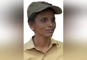  பி.எம்.டி.சி., மின்சார பஸ்சின் முதல் பெண் டிரைவர் துக்கம்மா!