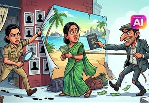 வெளிநாட்டில் வேலை வாங்கி தருவதாக 2.50 லட்சம்  மோசடி: பெண்ணிற்கு போலீஸ் வலை