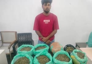  கஞ்சா கடத்திய லாரி ஓட்டுநர்களை 'நட்பு' வலை வீசி துாக்கிய போலீஸ்