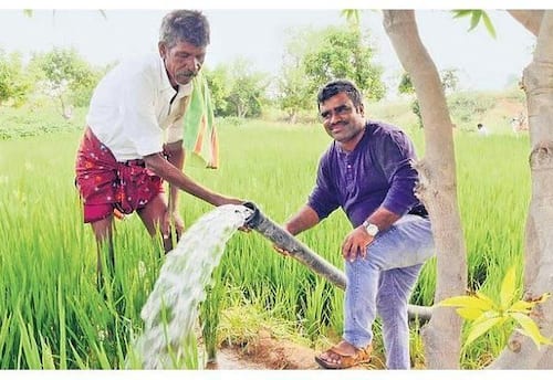  விவசாயிகளின் வாழ்வில் ஒளியேற்றிய சிக்கந்தர்
