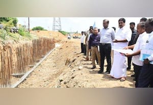  கடலுார், குறிஞ்சிப்பாடி தொகுதிகளில் வளர்ச்சி பணிகள் : அமைச்சர் ஆய்வு