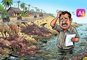 சாலையோரம் கோழி, இறைச்சி கழிவுகளால் கொட்டுவதல்  மாசுபடும் நீர்நிலைகள்: முறையாக அகற்றிட உரிய வழிகாட்டுதல் வழங்க வேண்டும்