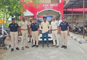  காதலித்த சிறுமியை தாக்கியவர் கைது சங்கராபுரத்தில் சிங்கப்பெண் படை அதிரடி
