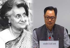 Indira Gandhi did not believe in democracy Kiren Rijiju