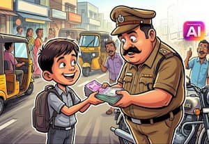  ரோட்டில் கிடந்த ரூ.60,000 போலீசில் ஒப்படைத்த மாணவன்