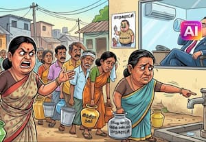  போர்வெல் நீருக்கும் காத்திருக்கணுமா? மாநகராட்சிக்கு இந்திரா நகர் மக்கள் கேள்வி