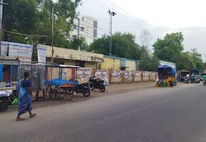  தள்ளுவண்டி கடைகளால் 'டிராபிக் ஜாம்' கள்ளக்குறிச்சி மக்கள் கடும் அவதி