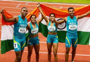 இந்தியாவுக்கு இரண்டு பதக்கம்: ஆசிய தடகள ‛ரிலே' ஓட்டத்தில்