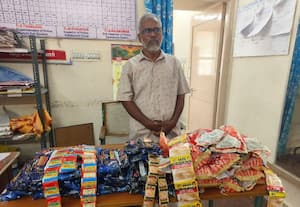  குட்கா விற்றவர் கைது