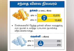 சந்தை விலை நிலவரம்: தங்கம்/ வெள்ளி