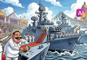3 அதிநவீன போர்க்கப்பல்கள் கடற்படையில் இணைப்பு