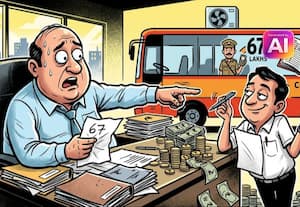  ‘ஏசி’ பஸ் டிக்கெட் வசூலில் ரூ.67 லட்சம் முரண்பாடு: கும்டாவுக்கு எம்.டி.சி., கடிதம்