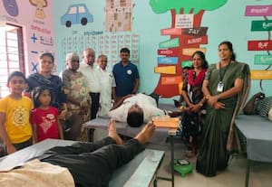  70 யூனிட் ரத்தம் சேகரிப்பு