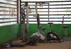 பராமரிப்பு இல்லாத 'அம்மா' பூங்கா வீணாகிறது உபகரணங்கள்