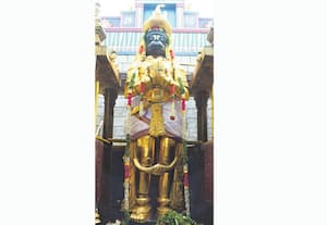 ஆனி மாத முதல் ஞாயிறு ஆஞ்சநேயருக்கு அபிஷேகம்
