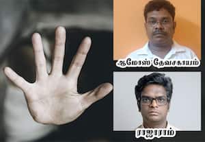 மாணவிகளிடம் அத்துமீறல்; கல்லுாரி பேராசிரியர், உடற்கல்வி ஆசிரியர் கைது