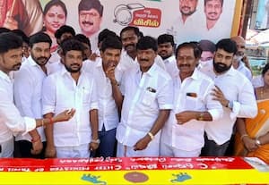  முதல்வர் விஜயின் பிறந்த நாளை 52 கிலோ 'கேக்' வெட்டி கொண்டாடிய த.வெ.க.,வினர்