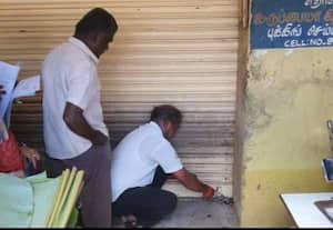 வாடகை பாக்கி செலுத்தாத கடைகளுக்கு 'சீல்': சிவகங்கை நகராட்சி அதிரடி நடவடிக்கை
