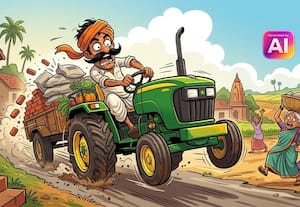  அதிவேகத்தில் செல்லும் டிராக்டர்கள்
