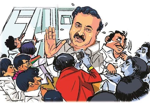  'அண்ணாமலையை வரவேற்கிறாரோ?'