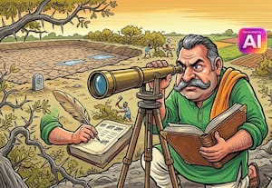  சீமைக்கருவேல மரங்களை அகற்ற கணக்கெடுக்கும் பணி துவக்கம்