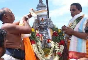  தனுஷ்கோடி ராமர் கோவிலில் விபீஷணருக்கு பட்டாபிஷேகம்
