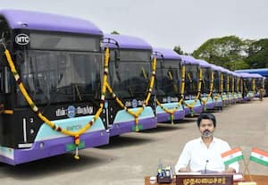 திமுக ஆட்சியில் வெளியிட்ட 500 மின்சார பஸ் கொள்முதல் டெண்டர்; ரத்து செய்தது தவெக அரசு